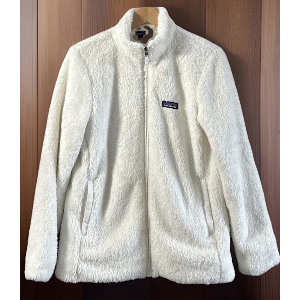 Women's Patagonia Sherpa‎ Los Gatos Fleece Jacket Med Full Zip Style 25212 CLEAN